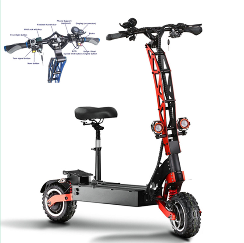 Electric Scooter For Large Adults